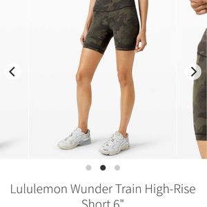 Lululemon bike shorts